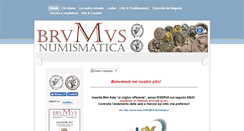 Desktop Screenshot of brumusnumismatica.com